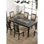 Table de cuisine rectangulaire Contemporary