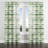 Country Farmhouse Room Darkening Curtains - Striped Green And Beige Marsh Line Grommet Curtain - 1 Panel-64095458-64095462