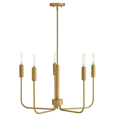 Lustre 5 lumières à niveaux multiples Austen