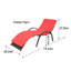 Chaise longue d'extérieur