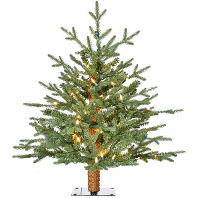 Rustic Farmhouse Lighted Christmas Tree