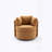Hever Upholstered Swivel Barrel Chair-241916875