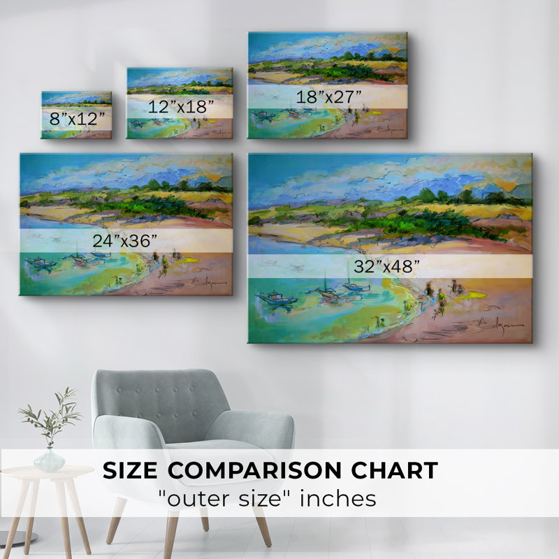 Parfait après-midi - Cavas enveloppés de galerie, 32 x 48