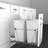 Rev-A-Shelf Double Pull Out Trash Can 35 Qt for Kitchen-112965383-88568346