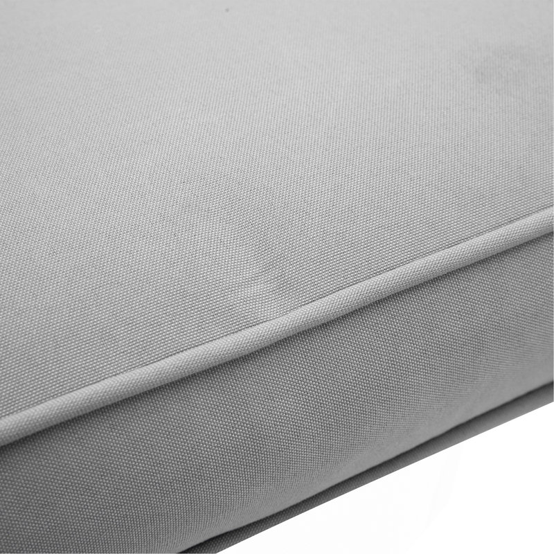 Ensemble de chaises berçantes 3 pièces, Gris