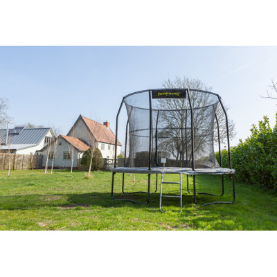 7ft x 10ft JumpKing Oval Combo Pro Trampoline with Safety Enclosure