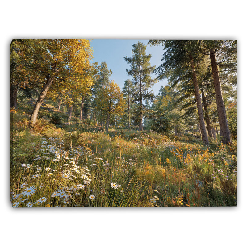 Art mural sur toile Forest Forest, H 16 po x l 24 po