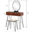 Ensemble coiffeuse avec miroir-299344647
