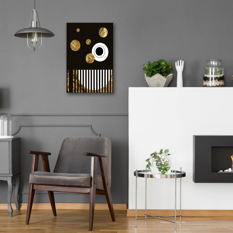 «Spacey I» par Regina Moore, H 24 po x l 16 po x P 0,2 po