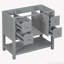 Base de meuble-lavabo simple 35,6 po seulement-101803610