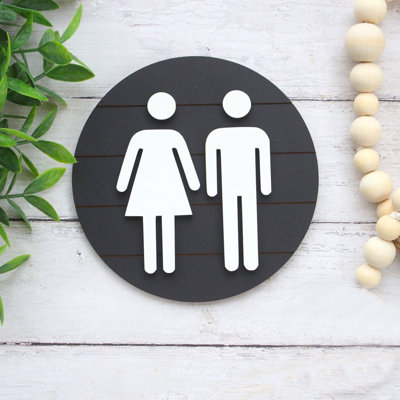 Restroom Sign