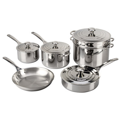 Le Creuset Stainless Steel 10-Piece Set