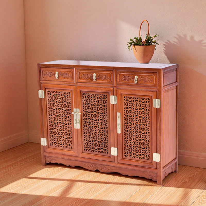 Armoire à chaussures de rangement classique de style chinois