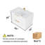 Meuble-lavabo blanc 30 po sans lavabo-311468205-311468195