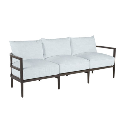 Santa Barbara Aluminum Sofa - Slate Gray