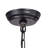 3 - Light Dimmable Globe Chandelier