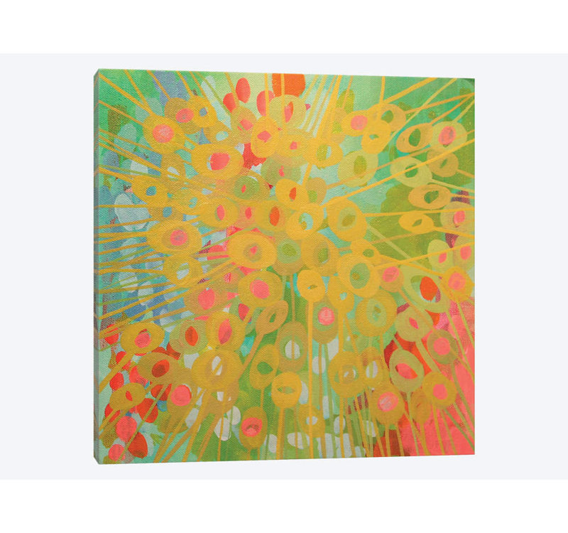 "the de style" , impression sur toile tendue, H 12 po x l 12 po x P 1,5 po, Toile tendue, Pas de tapis
