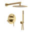 Robinet de douche circulaire avec valve brute-116826299