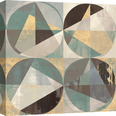 Jada & Gold by Kaj Rama - Wrapped Canvas Print