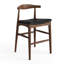 Tabouret de bar et de comptoir en cuir Ardo-44447976-44447988
