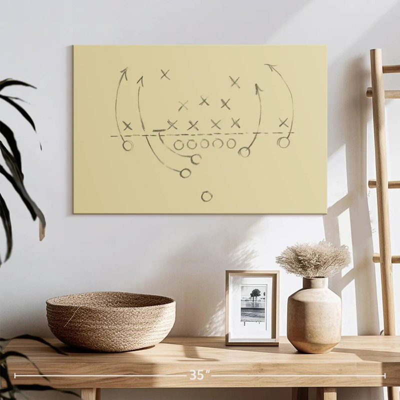 Sireci Playbook I, 16" H x 24" W