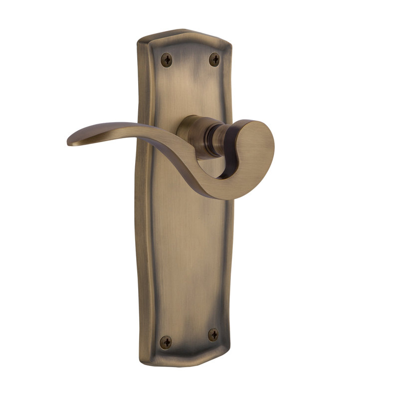 Figurine double Prairie, Laiton antique