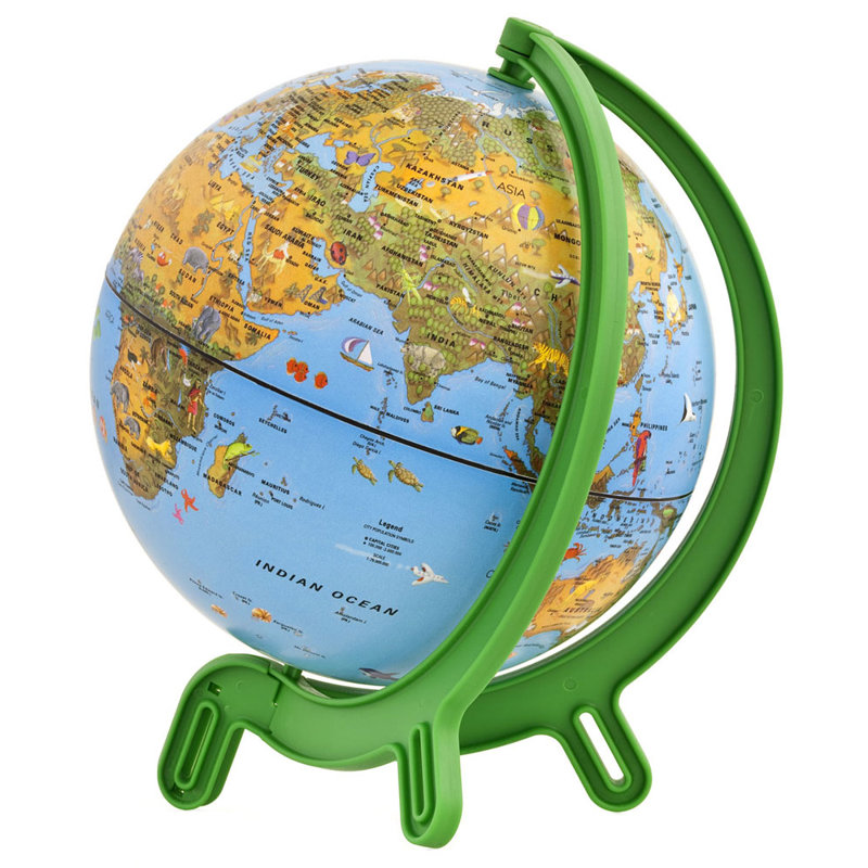 Plastic / Acrylic Tabletop Globe