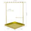 Metal Holder Necklace Hanger Jewellery Stand