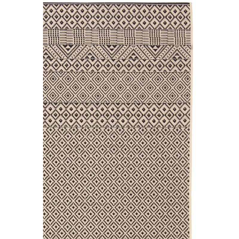 Tapis intérieur / extérieur beige Arneshia, Rectangle 6 pi 7 po x 9 pi 6 po