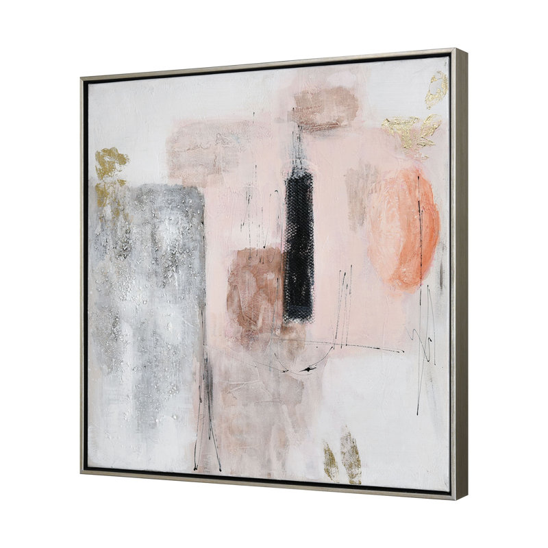 Modern Blush I Framed Wall Art