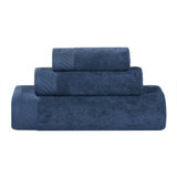 Ensemble de 3 serviettes de bain en coton de qualité égyptienne Older
