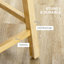 Tabouret pivotant à 180 degrés avec repose-pieds en bois massif et capitonnage à boutons-814546837-870260661-870260667