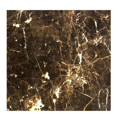Emperador 3" x 6" Marble Look Wall & Floor Tile