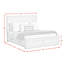 Lit avec rangement Wealdstone en blanc antique-110504246