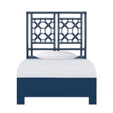 Lattice Back Platform Bed