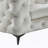 Atronia Beige Fabric Sectional Sofa W/4 Pillows