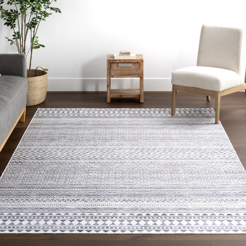 Tapis lavable à la machine Loon Peak® Juni Southwestern SplashGuard, Rectangulaire 3 pi x 5 pi