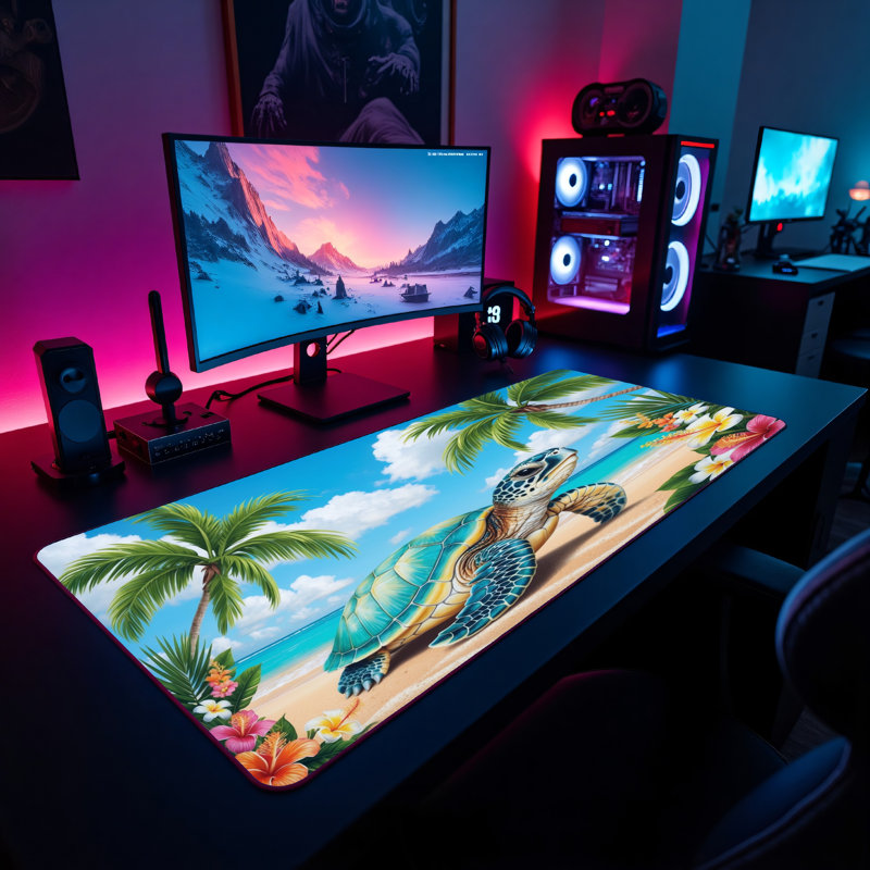 Polyester Desk Pad, 23.6x13.8