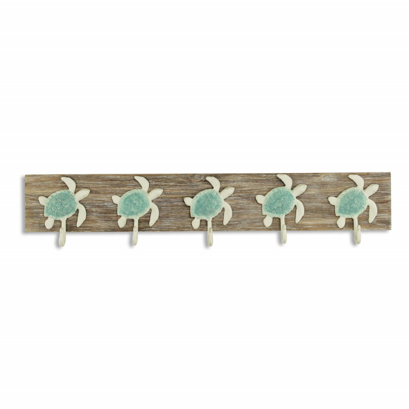 Armstead Solid Wood 5 - Hook Wall Mounted Coat Rack