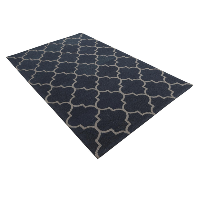 Tapis bleu marine Nova