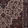 Emanuel Machine Woven Flatwave Cream and Rust Non Skid Backing Polyester Rug