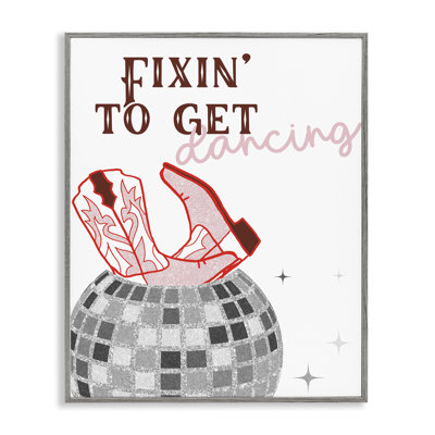 Disco Cowgirl Dance, expression giclée par Sundance Group, LLC.