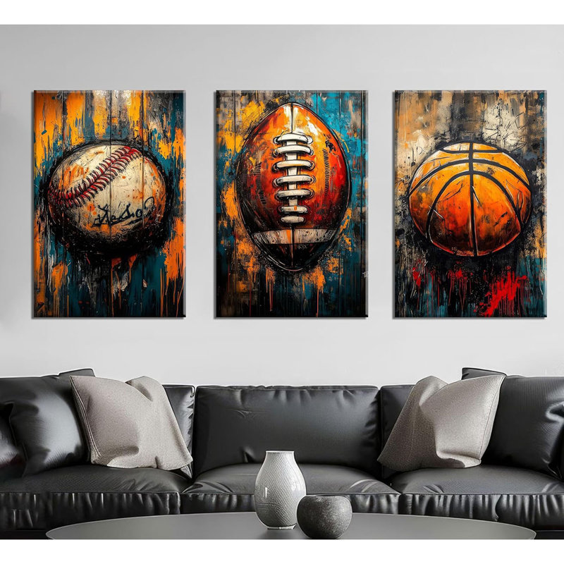3 Piece Wrapped Canvas Print
