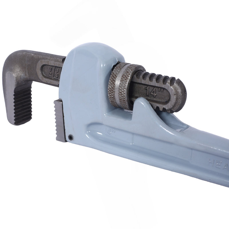 Ensemble de 3 clés à tuyau en aluminium à mâchoires réglables (14 "18" 24 ")