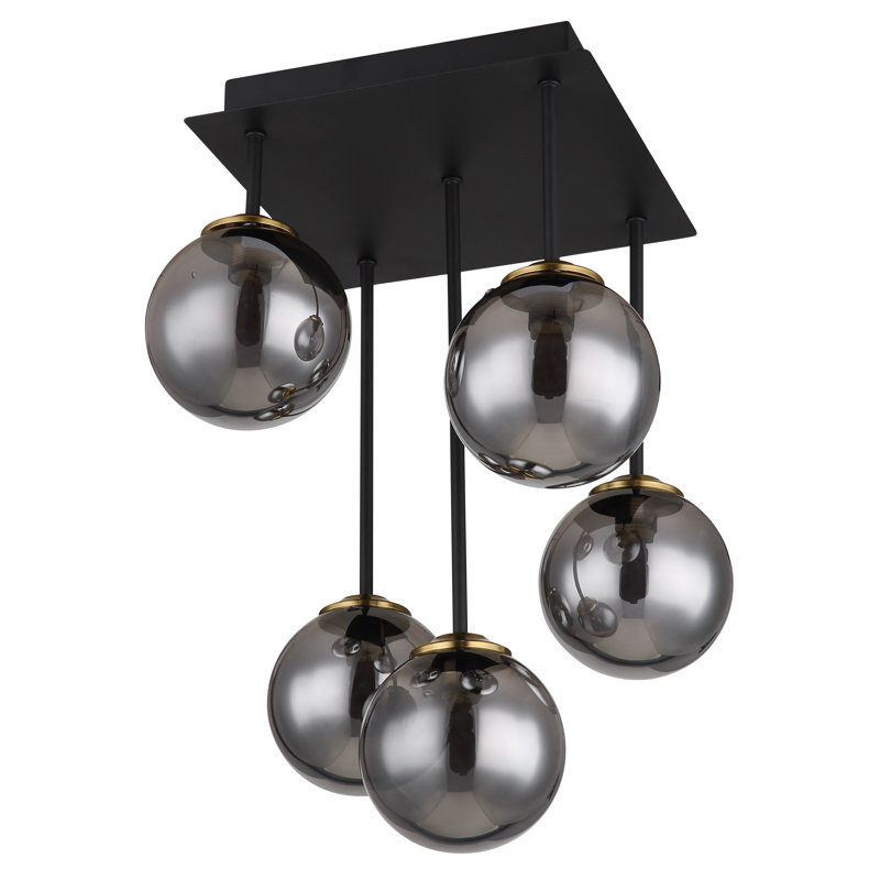5 - Light Matte Black Pendant