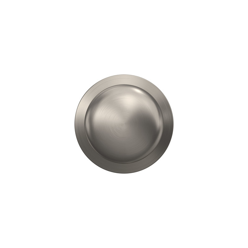 Plymouth Non-Turning Single Dummy Knob, Satin Nickel