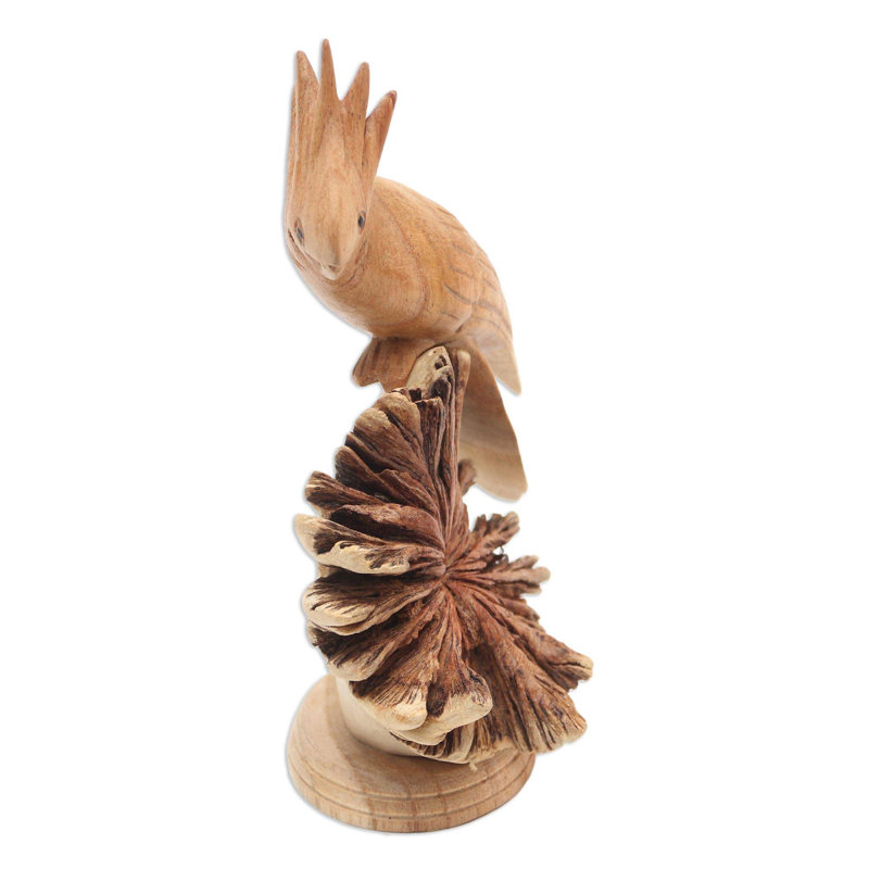 Statuette en bois Fretwell