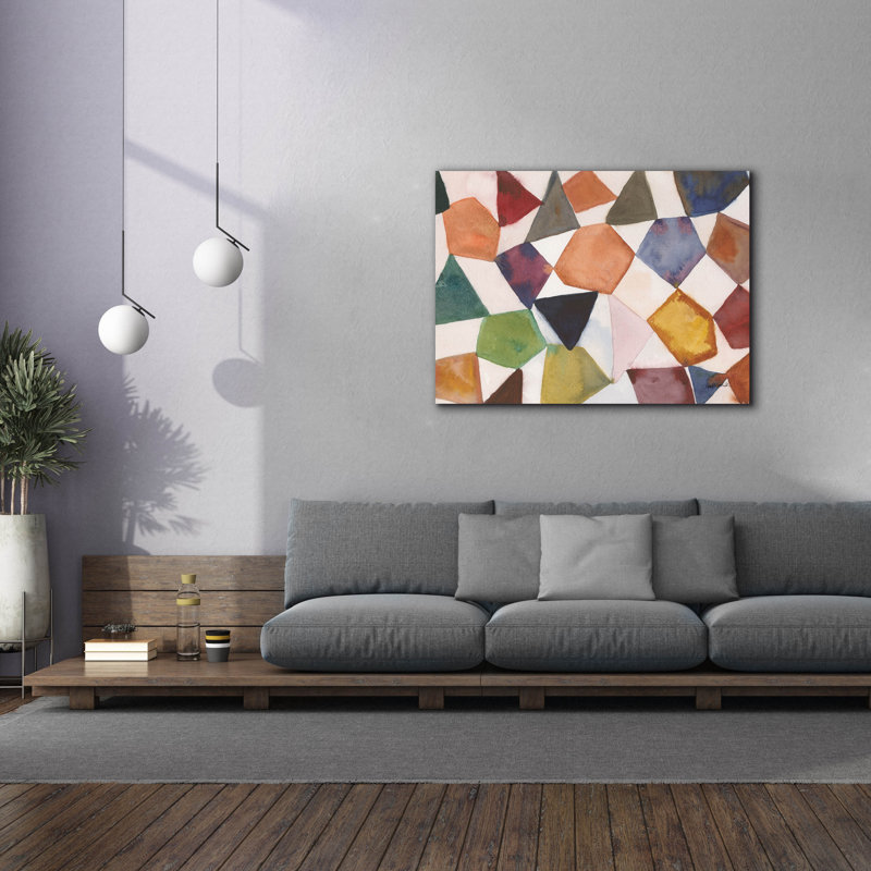  «Tilt Shift 3» par Cheryl Warrick, art mural sur toile, 54 po x 40 po