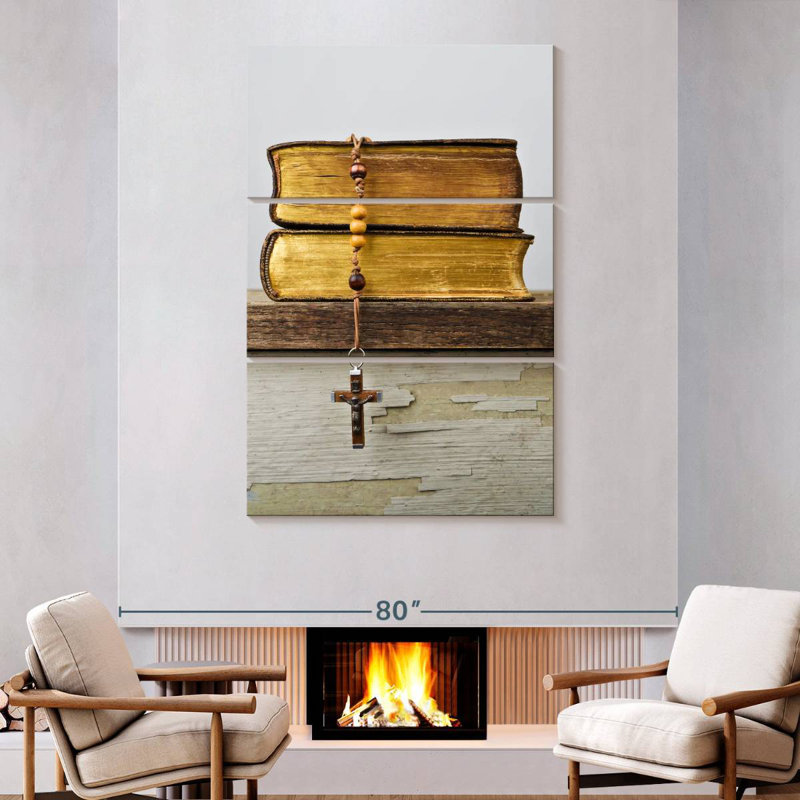 Adella Cross Of God, 74" H x 48" W
