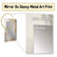 Havily - Beige Modern Wall Mirror-380056803